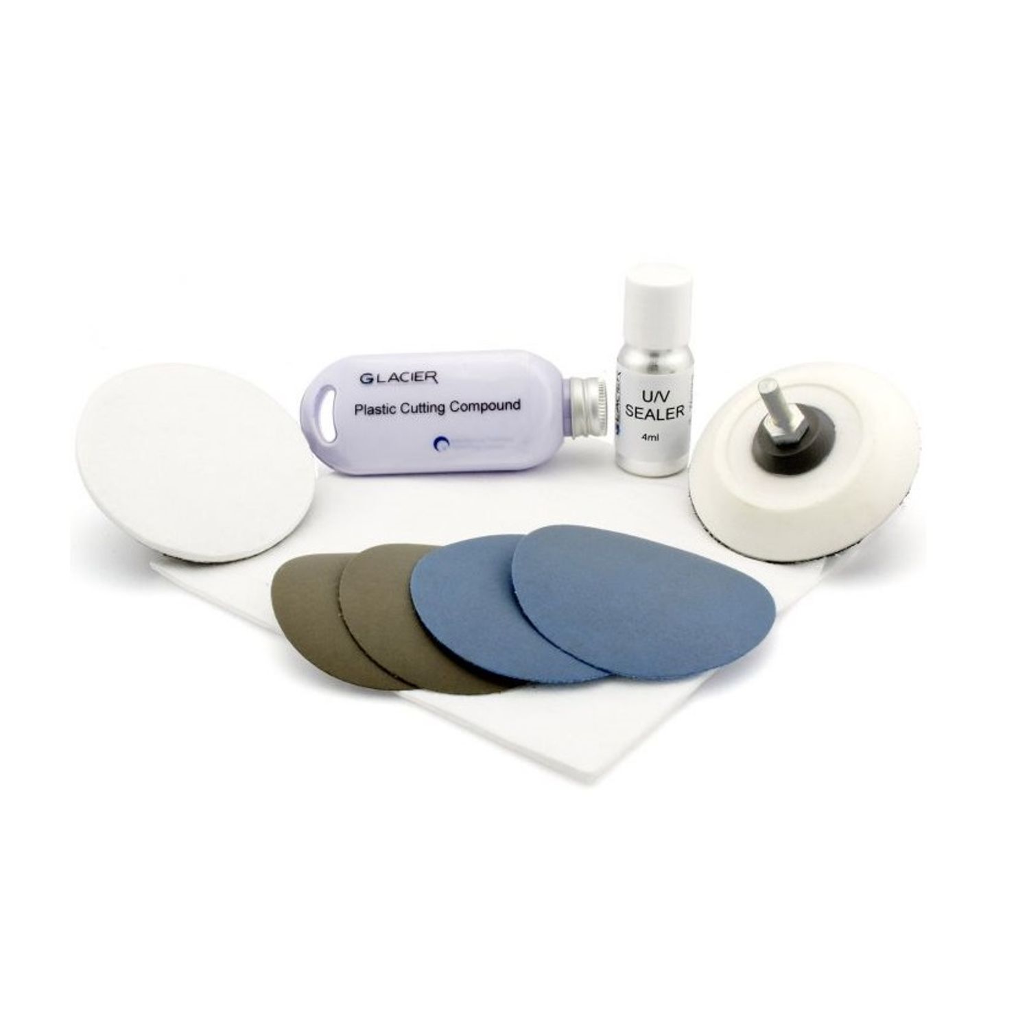 Set Restaurare Faruri Flexipads Headlight Restoration fotografia produsului