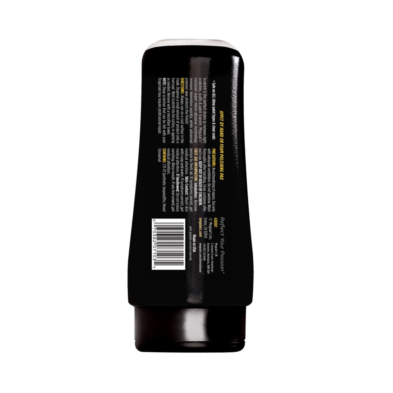 Pasta Polish Auto Meguiar's ScratchX, 207ml fotografia produsului View 3 L
