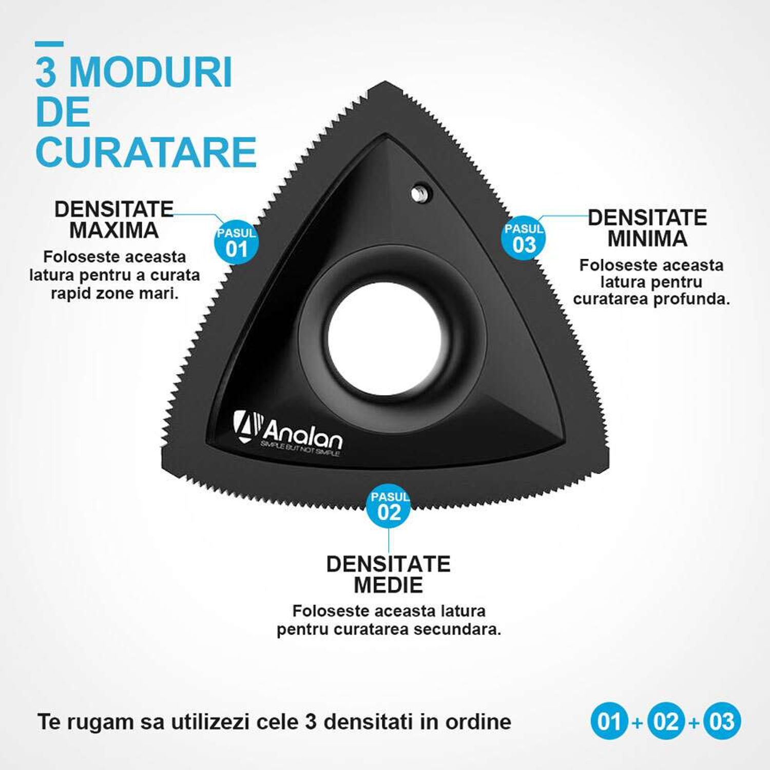Perie Inlaturare Par Animale Analan fotografia produsului View 4 L