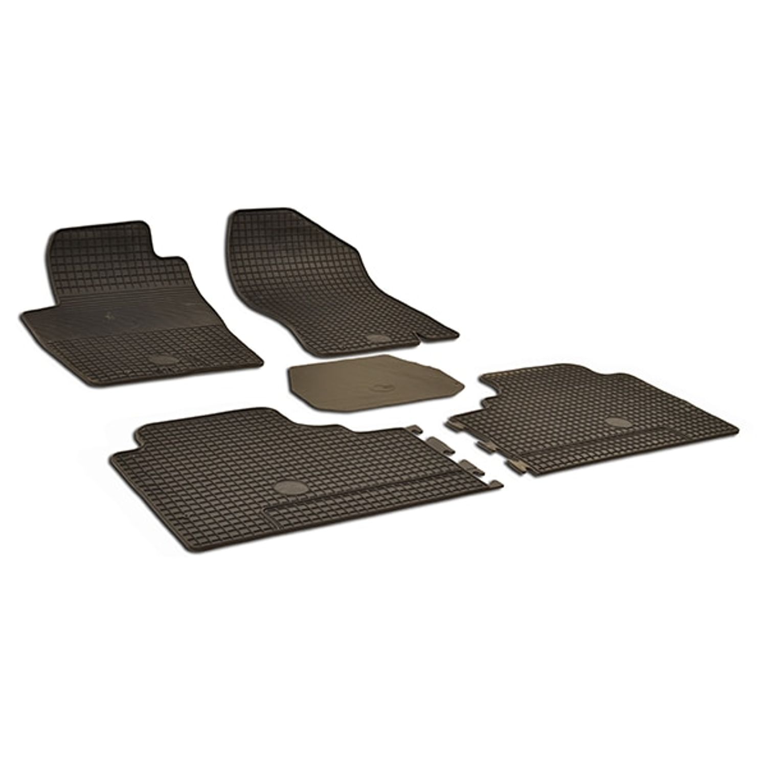 Set covorase auto cauciuc Nissan Navara, Pathfinder (2007-2012) - 5 buc fotografia produsului