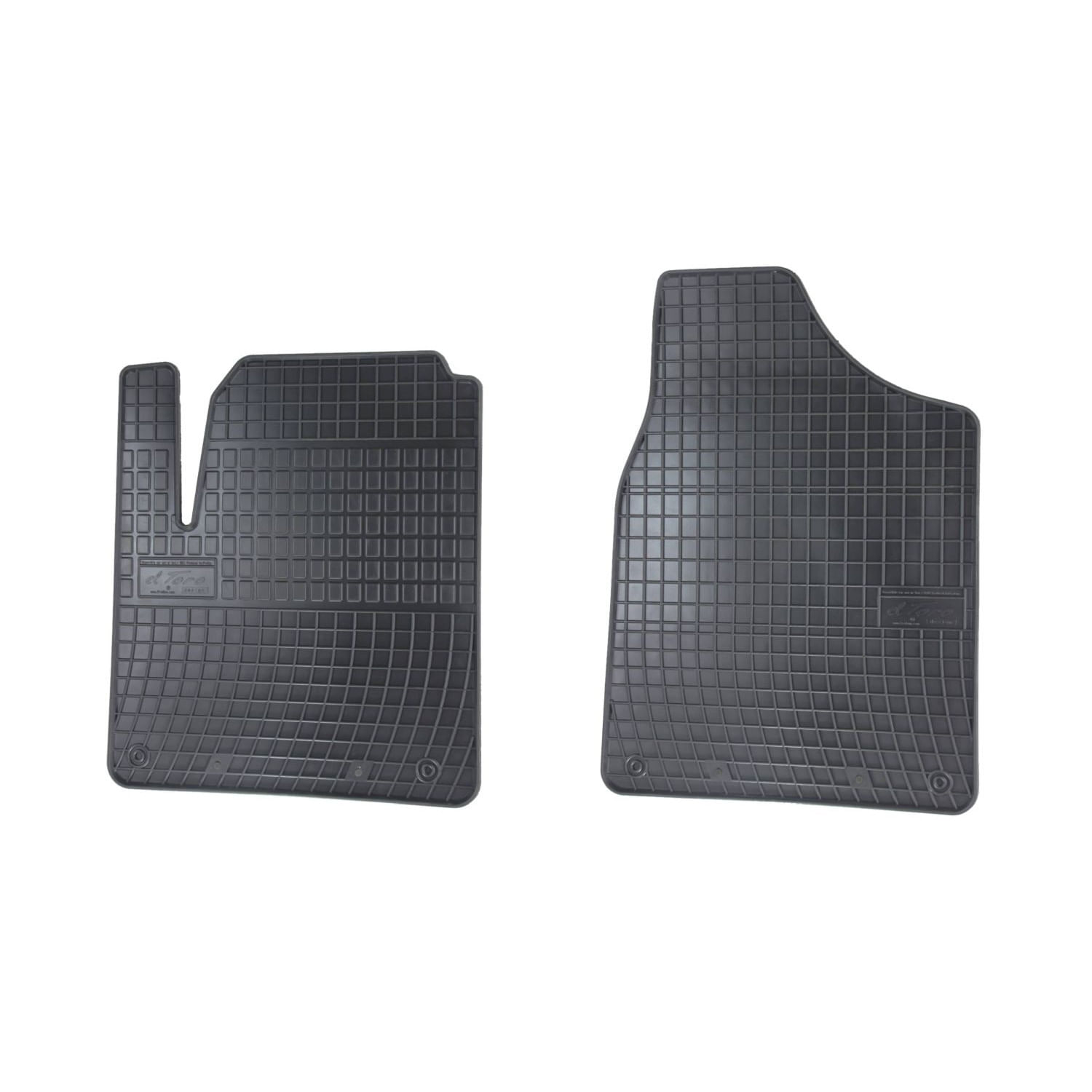 Set 2 covorase cauciuc Seat Alhambra I 1995 - 2010 fotografia produsului
