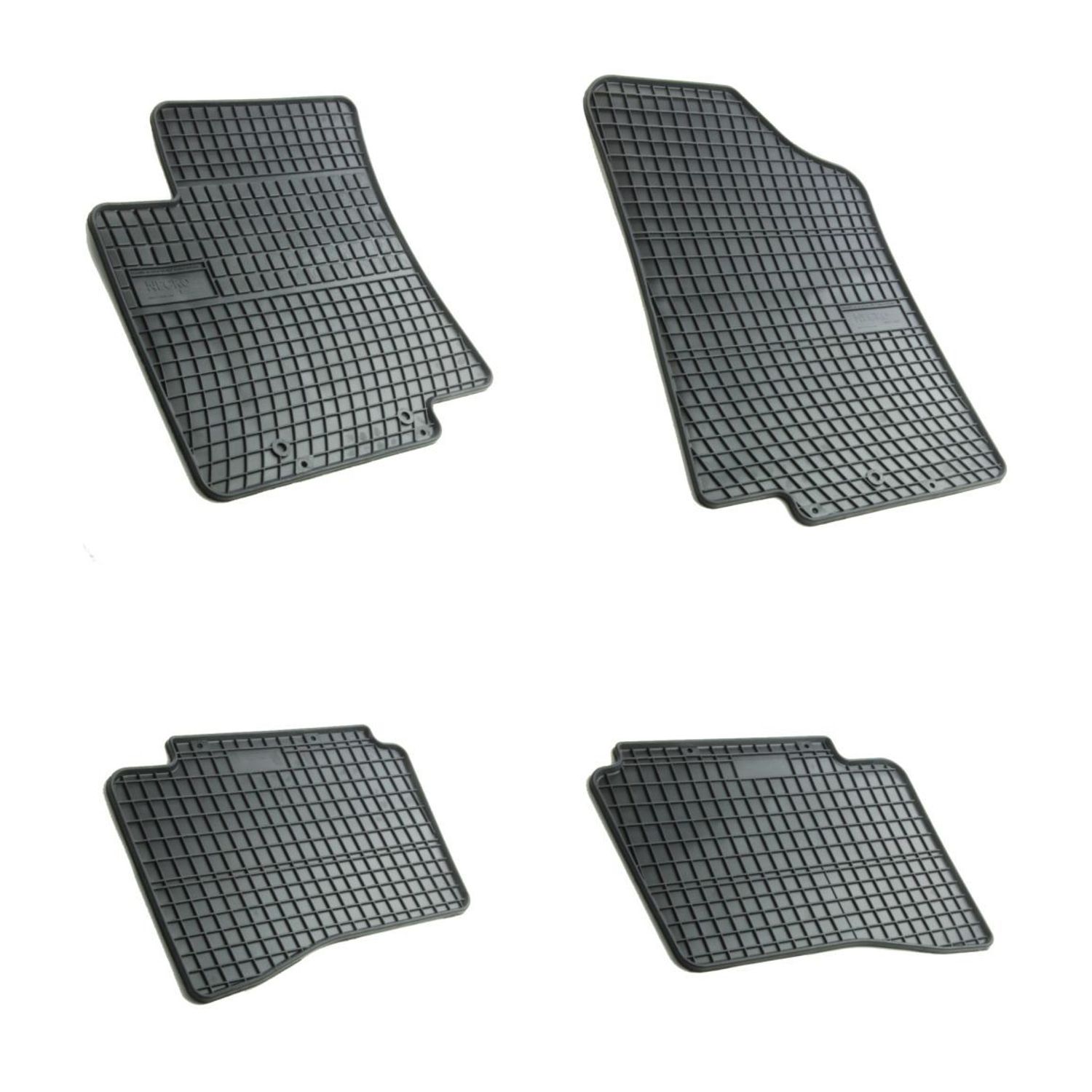 Set 4 covorase cauciuc Kia Rio III UB 2011 - fotografia produsului