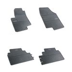 Set 4 covorase cauciuc Kia Venga 2009 - fotografia produsului