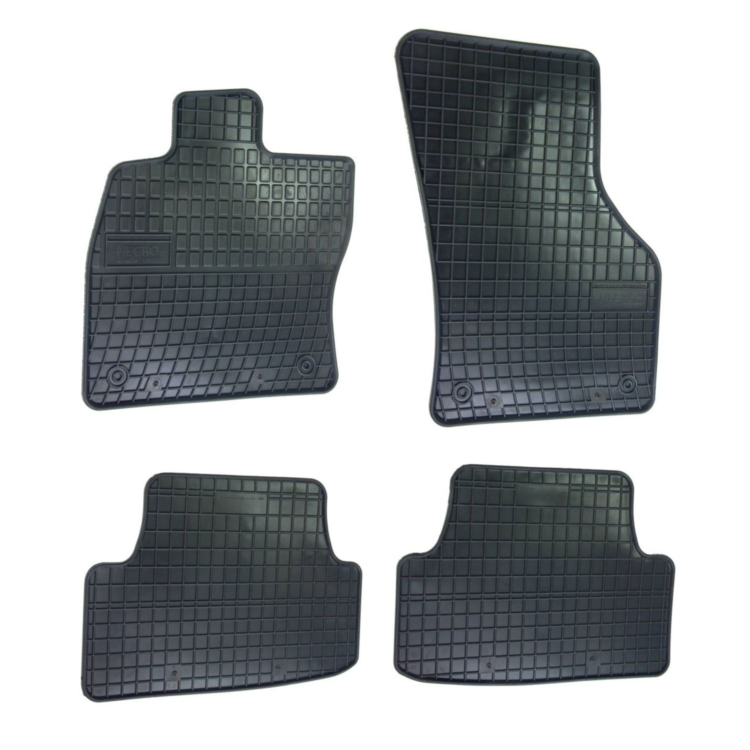Set 4 covorase cauciuc Audi A3 III 8V 2012 - fotografia produsului