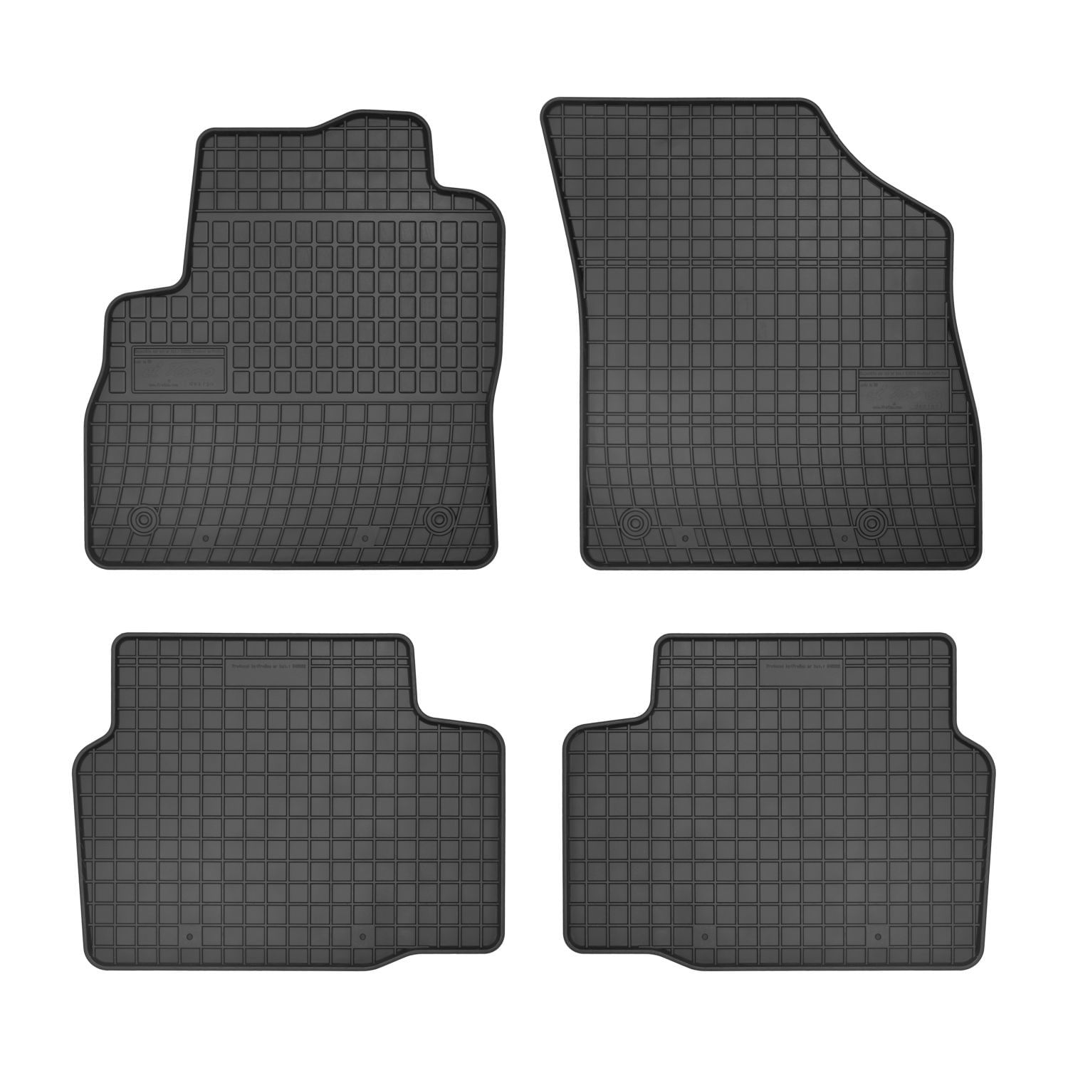 Set 4 covorase cauciuc Opel Astra V K 2015 - fotografia produsului