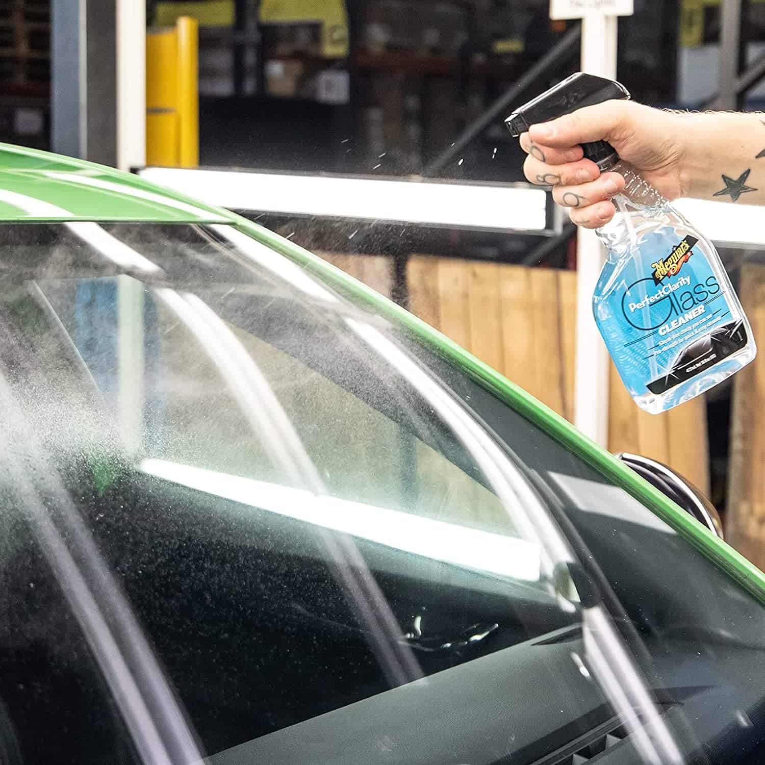 Solutie Curatare Geamuri Meguiars Perfect Clarity, 473ml fotografia produsului View 6 L
