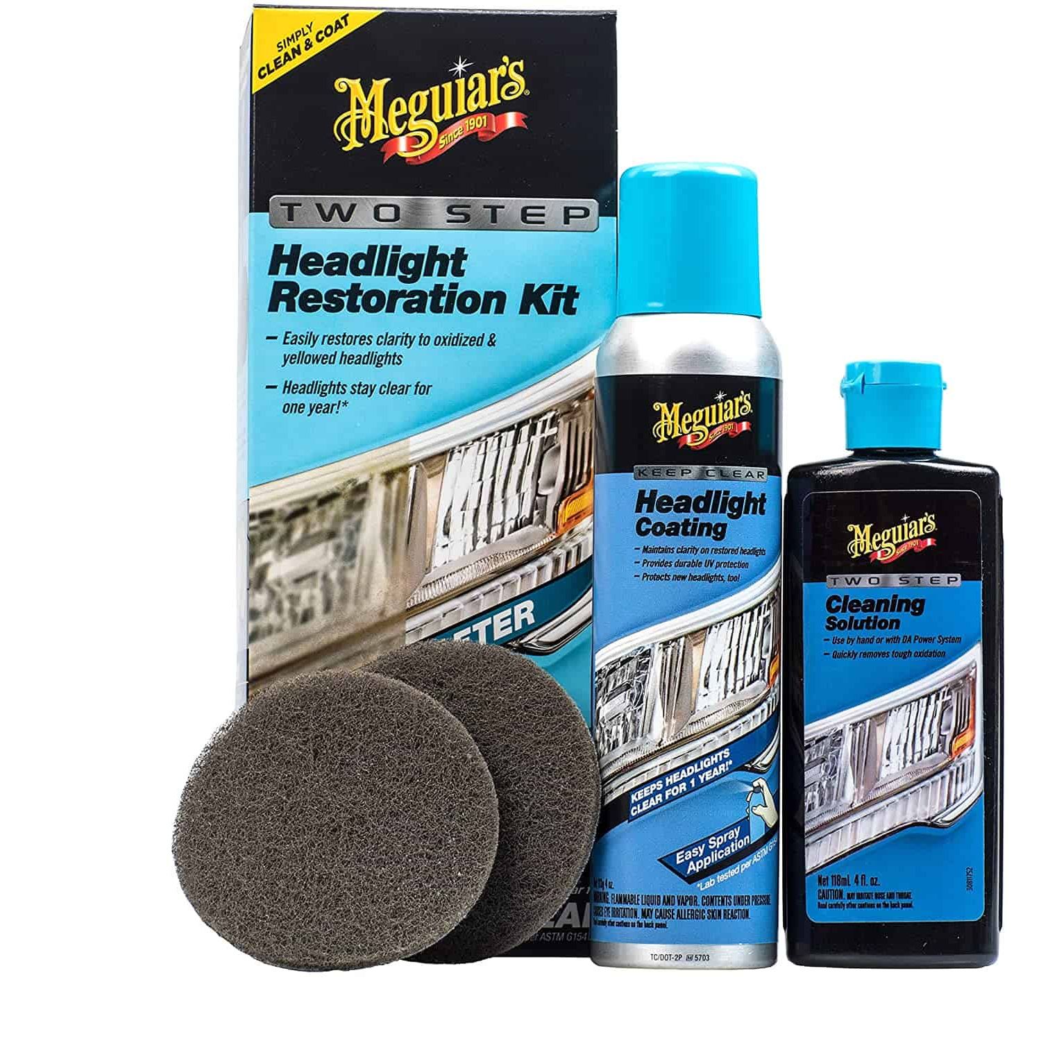 Kit Restaurare Faruri Meguiar's Two Step Headlight Restoration Kit fotografia produsului