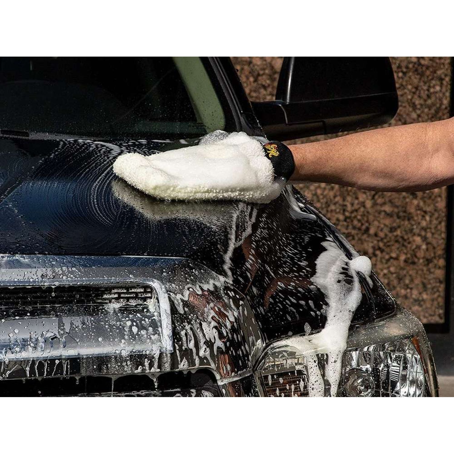 Manusa Microfibre Spalare Auto Meguiar's Ultimate Wash Mitt fotografia produsului View 3 L