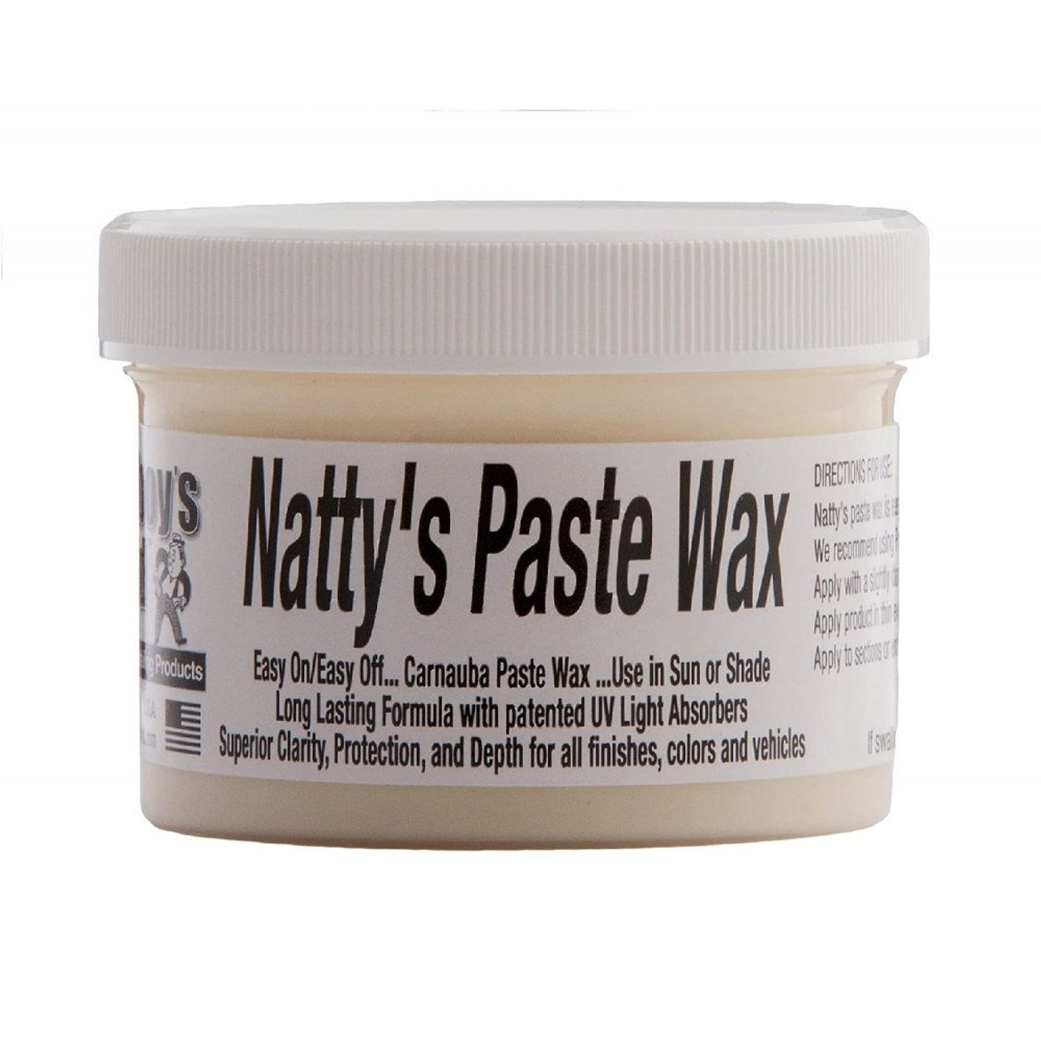 Ceara Auto Poorboy's World Natty's Paste Wax White, 227g fotografia produsului