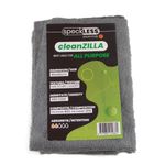 Laveta Microfibre Profesionala speckLESS cleanZILLA, Gri, 380 GSM, 40x40cm fotografia produsului View 2 S