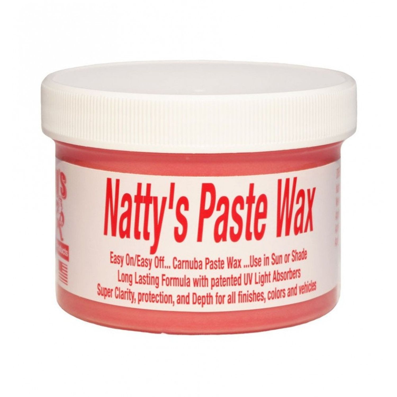 Ceara Auto Poorboy's World Natty's Paste Wax Red, 227g fotografia produsului