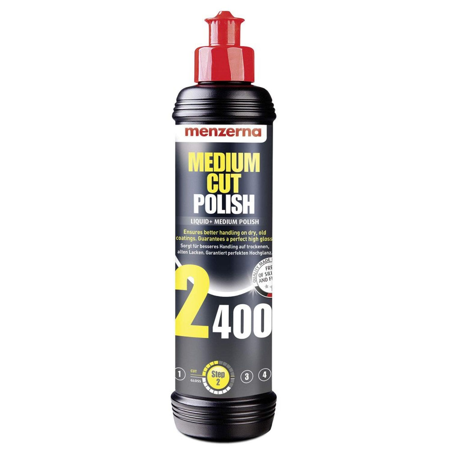 Pasta Polish Mediu Menzerna Medium Cut Polish 2400, 250ml fotografia produsului