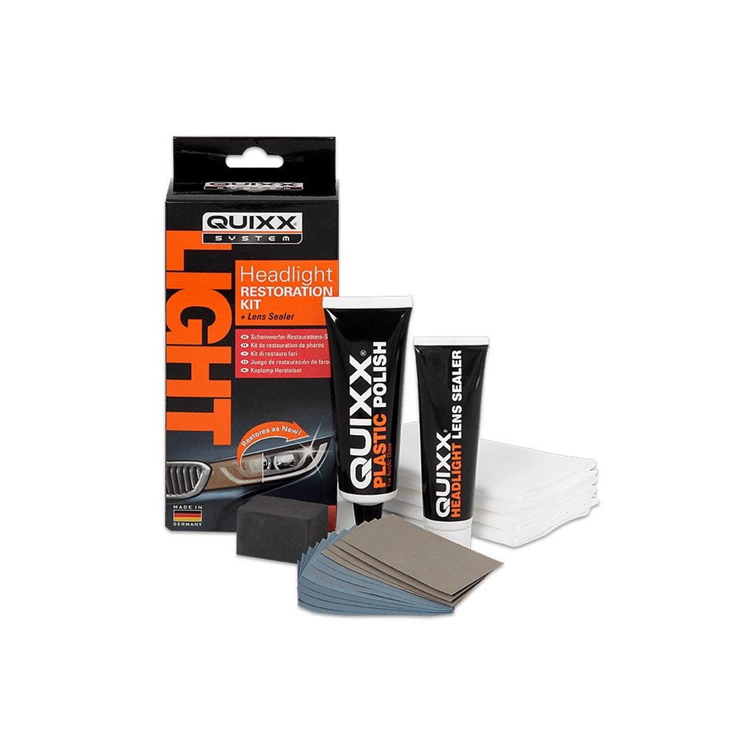 Kit Restaurare Faruri Quixx Headlight Restoration fotografia produsului