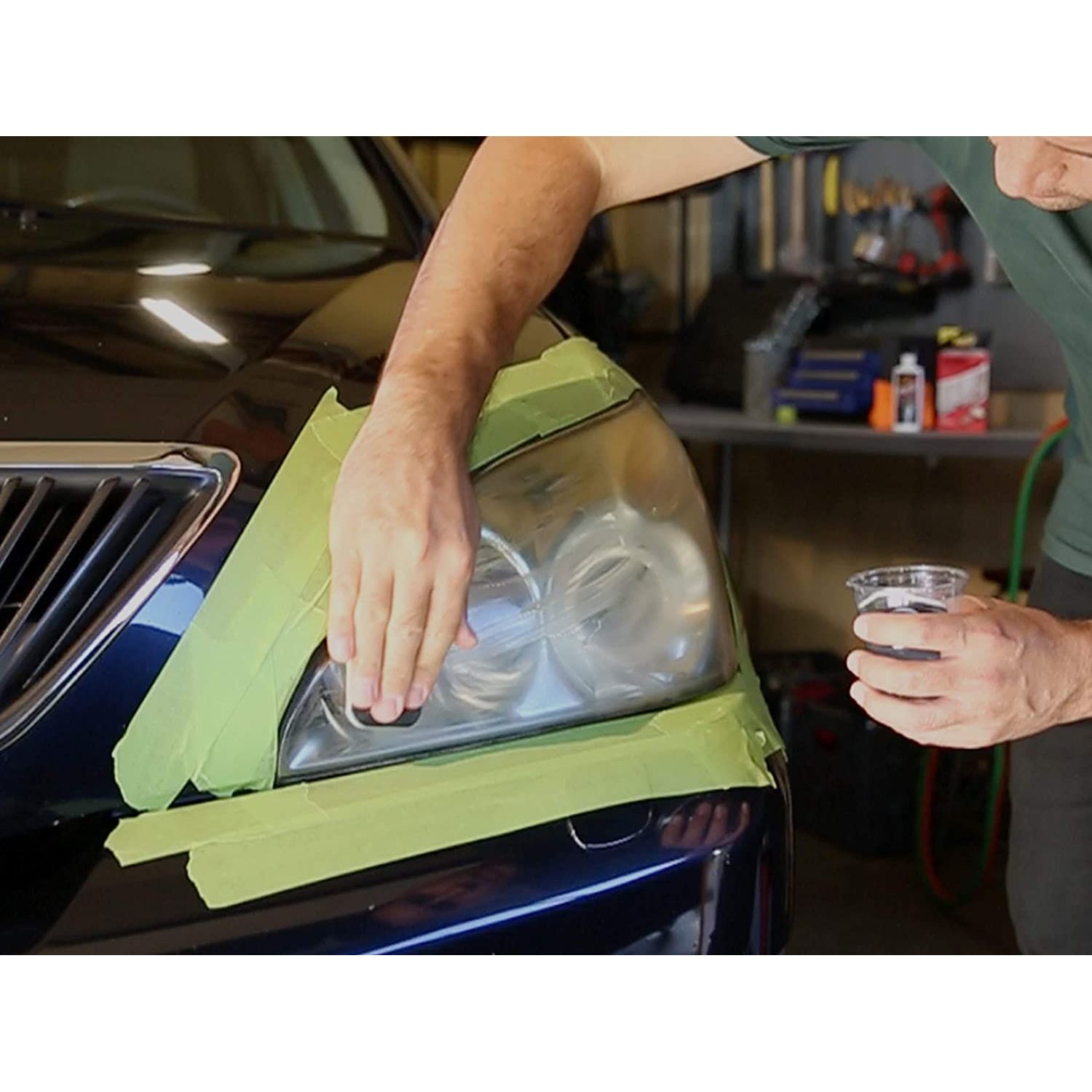 Kit Polish Faruri Meguiar's Basic Headlight Restoration Kit fotografia produsului View 4 L