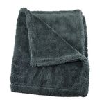 Prosop Microfibre Uscare Auto speckLESS bigTWIST, Gri, 90x50cm fotografia produsului