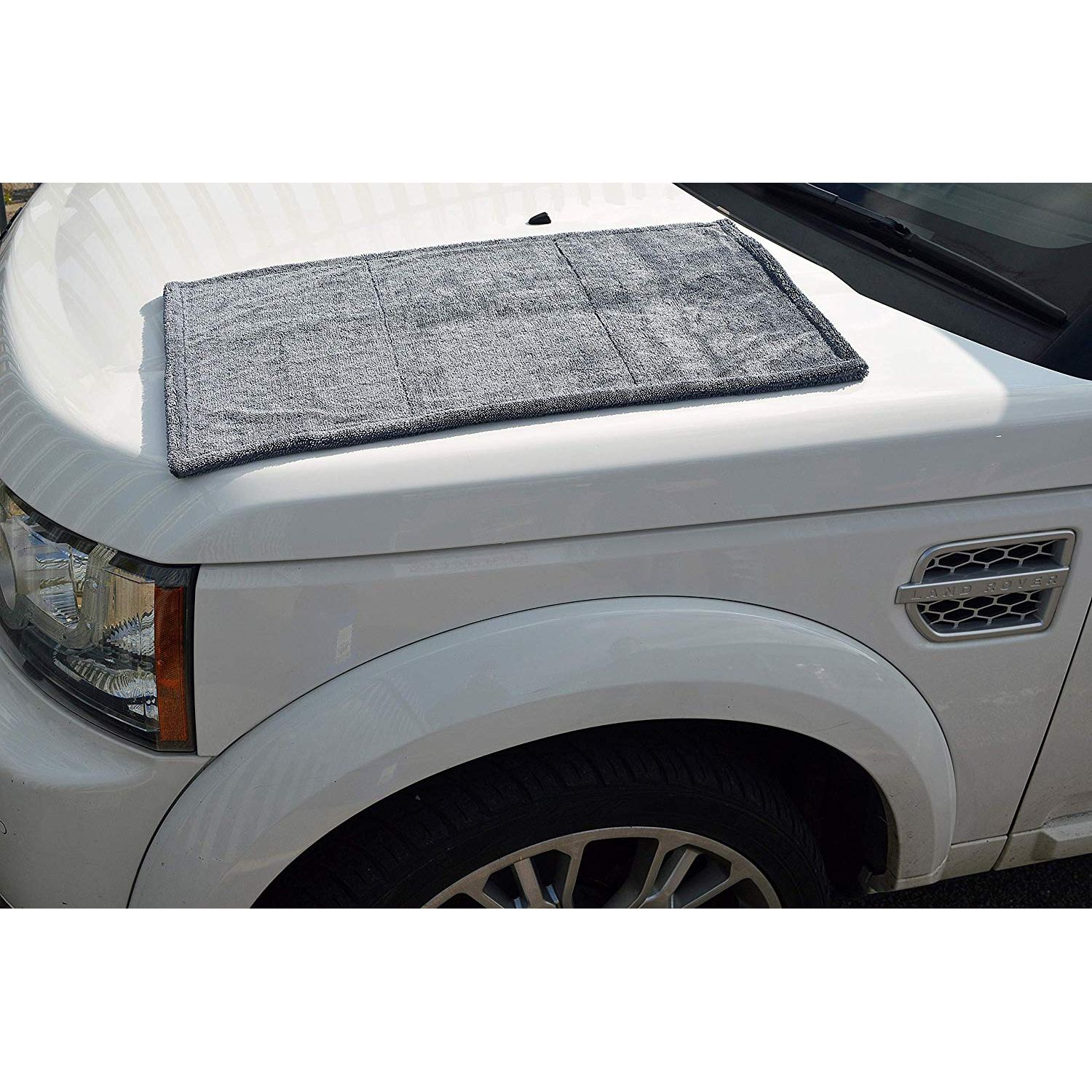 Prosop Microfibre Uscare Auto speckLESS bigTWIST, Gri, 90x50cm fotografia produsului View 4 L