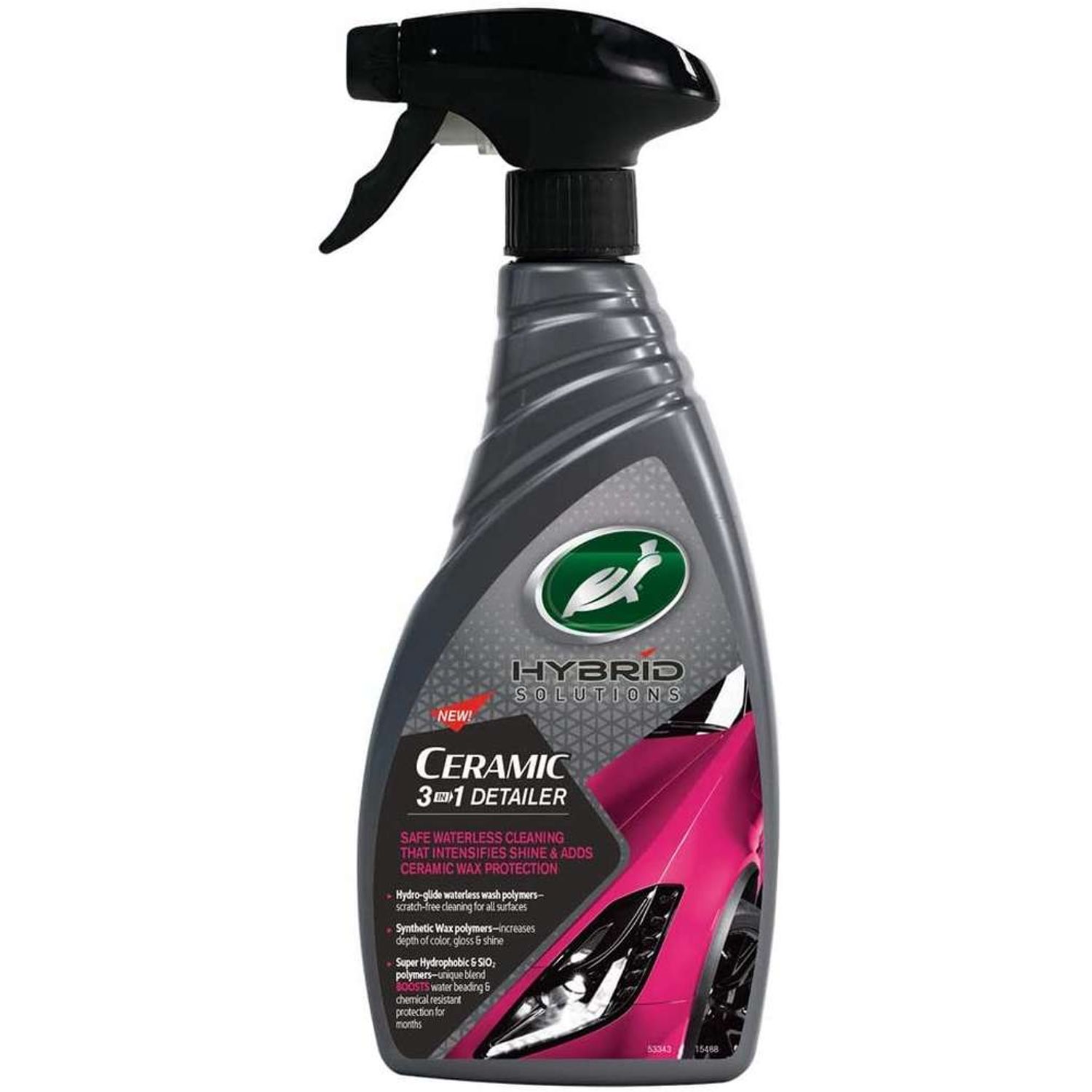 Solutie Turtle Wax Hybrid Solutions Ceramic 3 in 1 Detailer, 500ml fotografia produsului