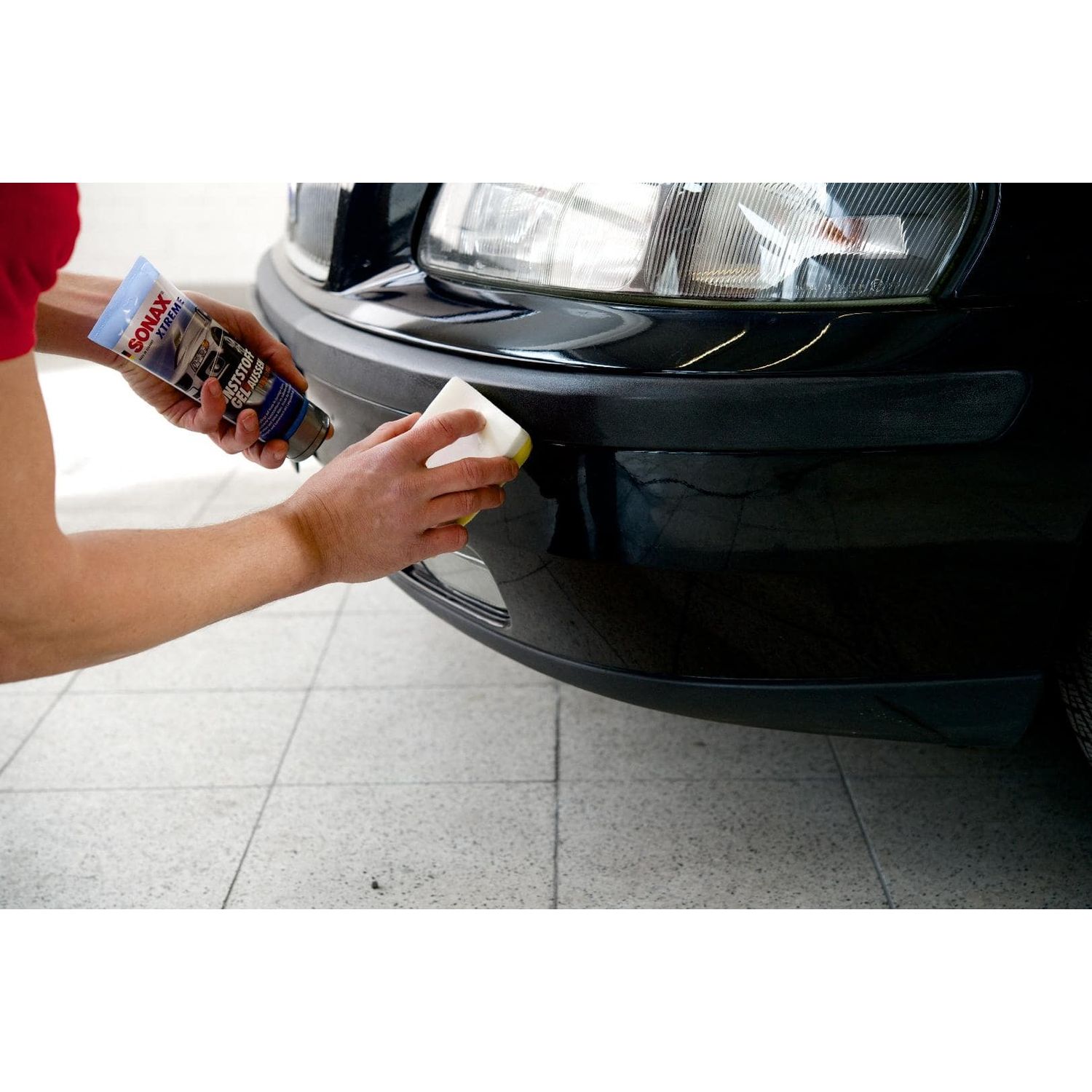 Dressing Plastic Exterior Auto Sonax Xtreme Exterior Plastic Restorer Gel NanoPro fotografia produsului View 3 L