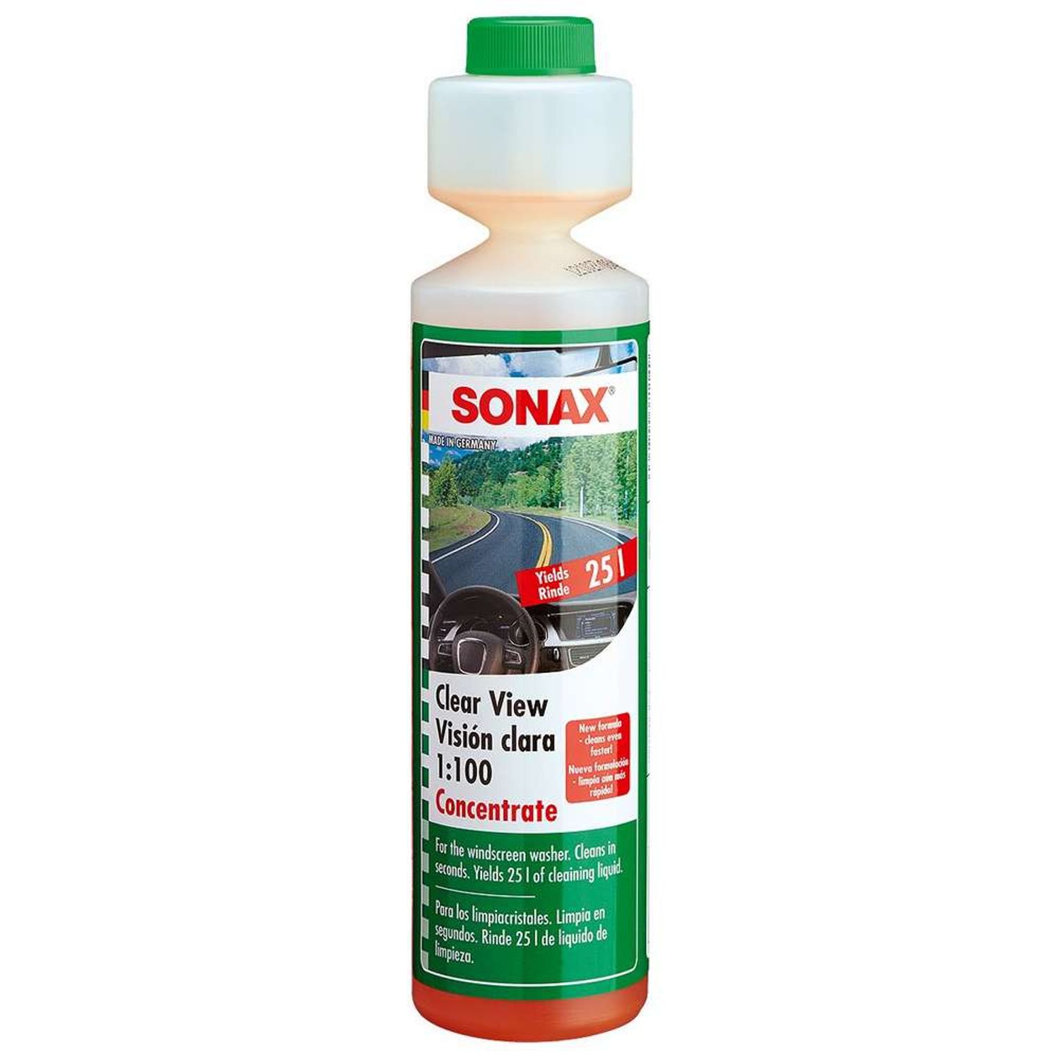 Lichid Parbriz Concentrat Vara Sonax Clear View 1:100, 250ml fotografia produsului