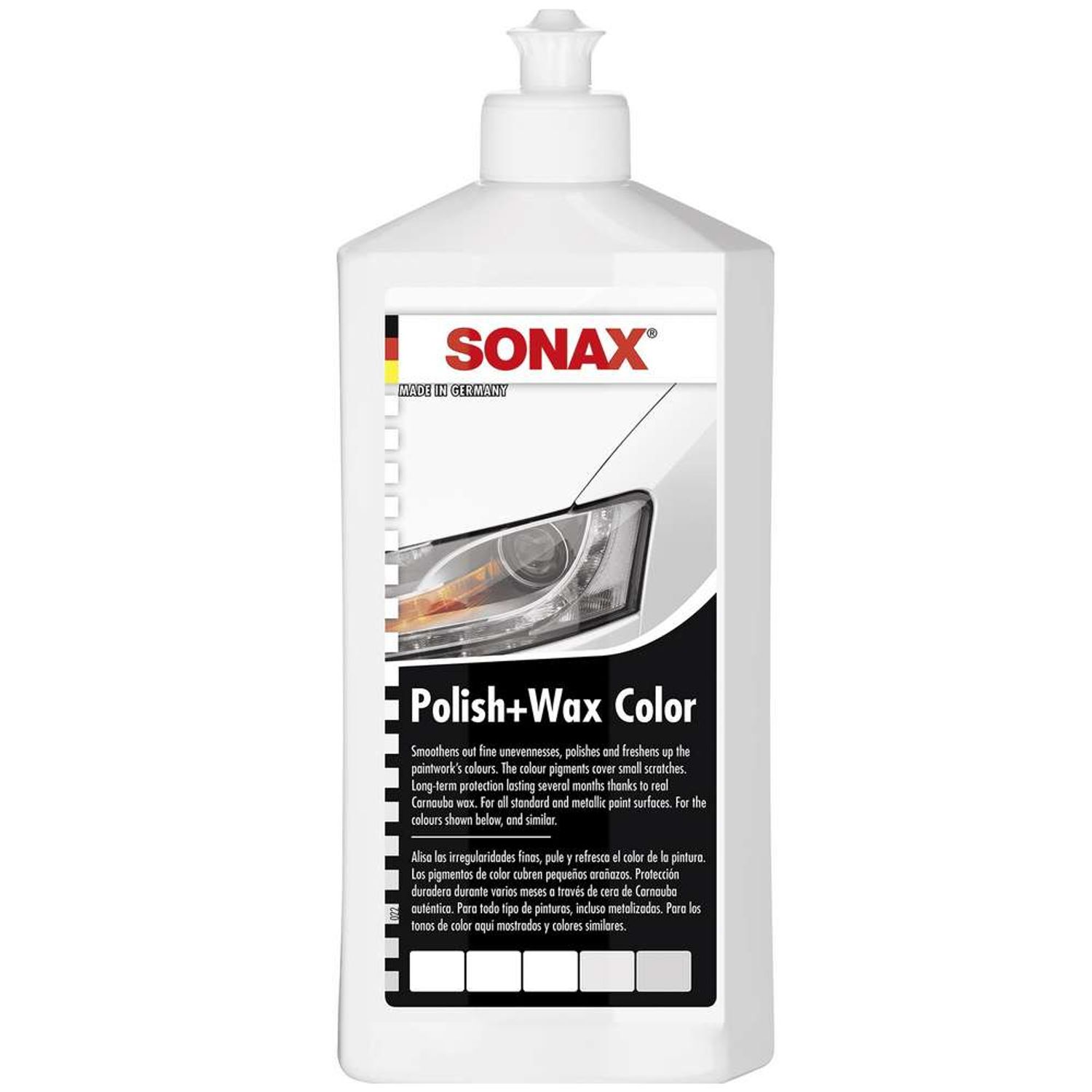 Pasta Polish cu Ceara Sonax Nano Pro, Alb, 500ml fotografia produsului
