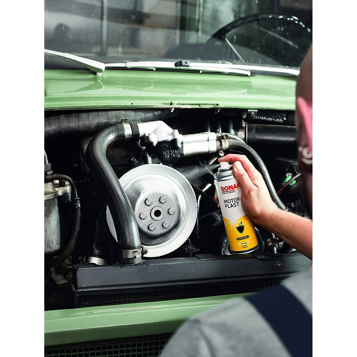 Spray Izolator Motor Auto Sonax Engine Lacquer, 300ml fotografia produsului View 2 L