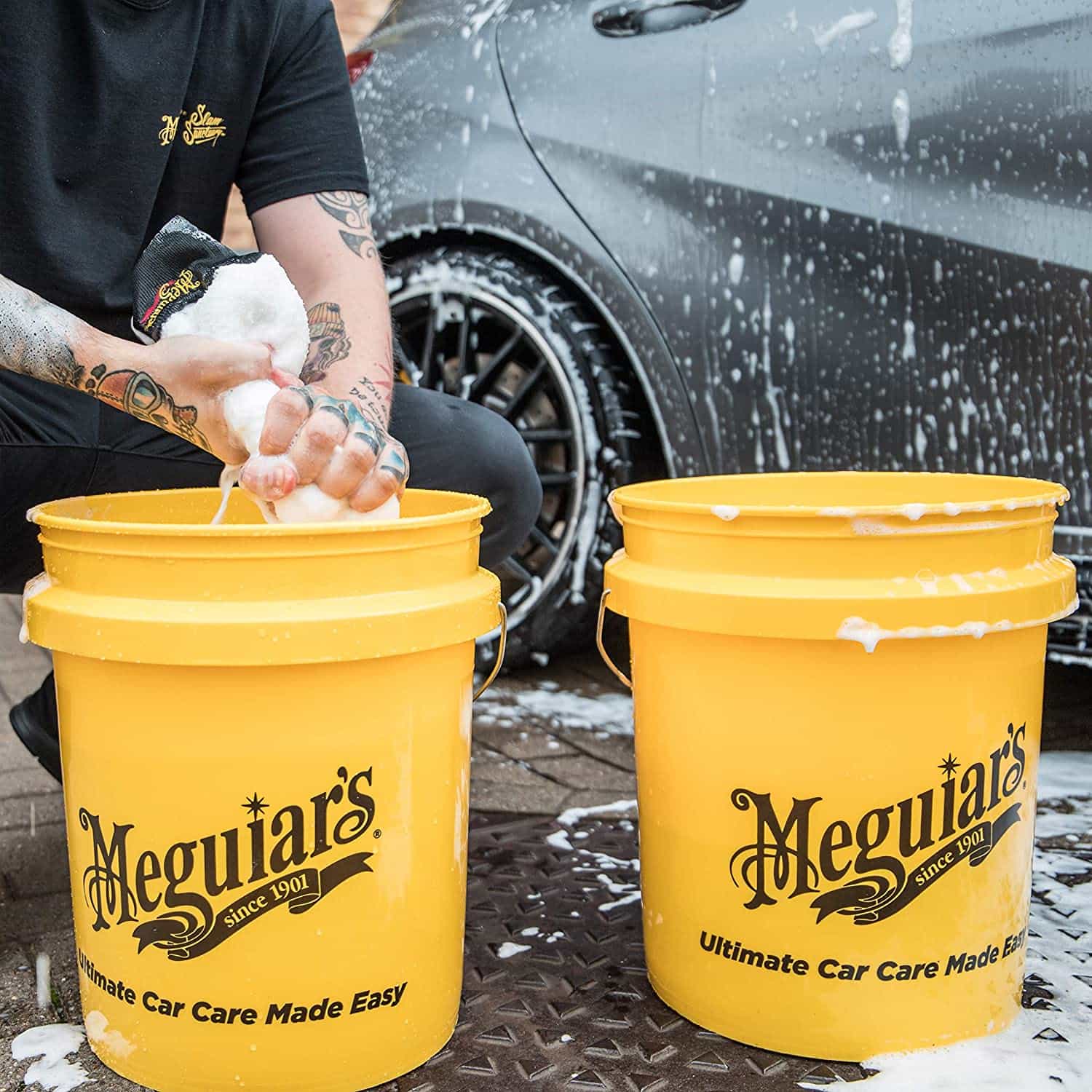 Galeata Spalare Auto Meguiar's Empty Bucket, 19L fotografia produsului View 5 L