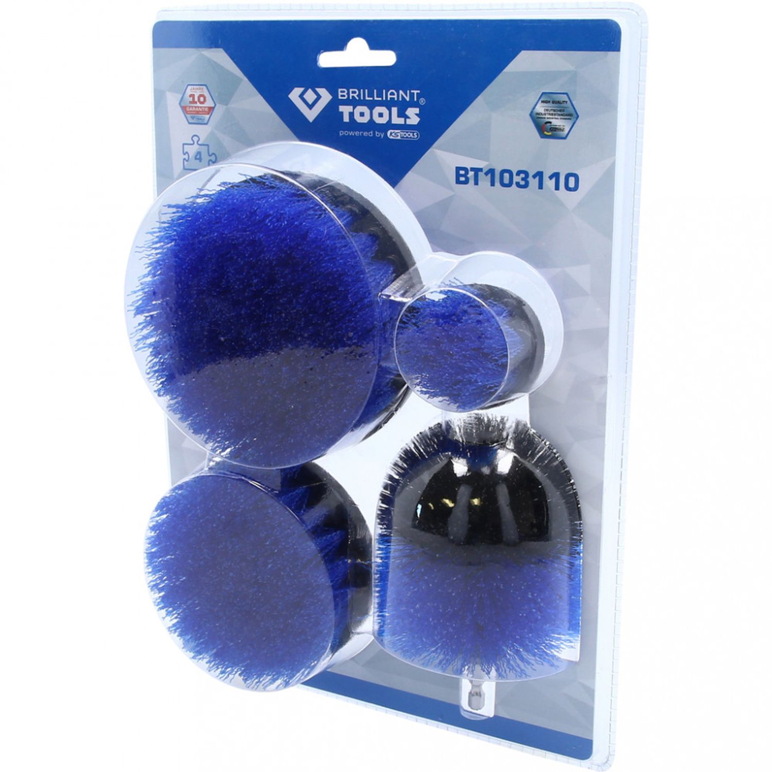 Set 4 buc Perii Adaptor Bormasina Brilliant Tools fotografia produsului View 3 L