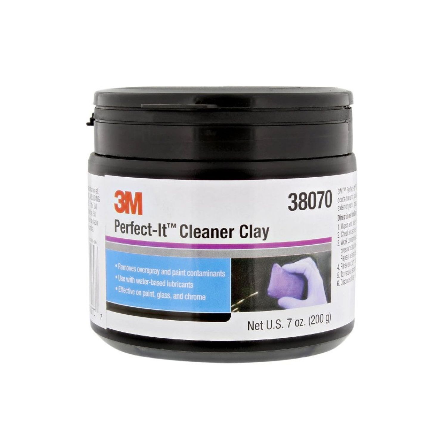 Argila Decontaminare Vopsea 3M Cleaner Clay, 200gr fotografia produsului