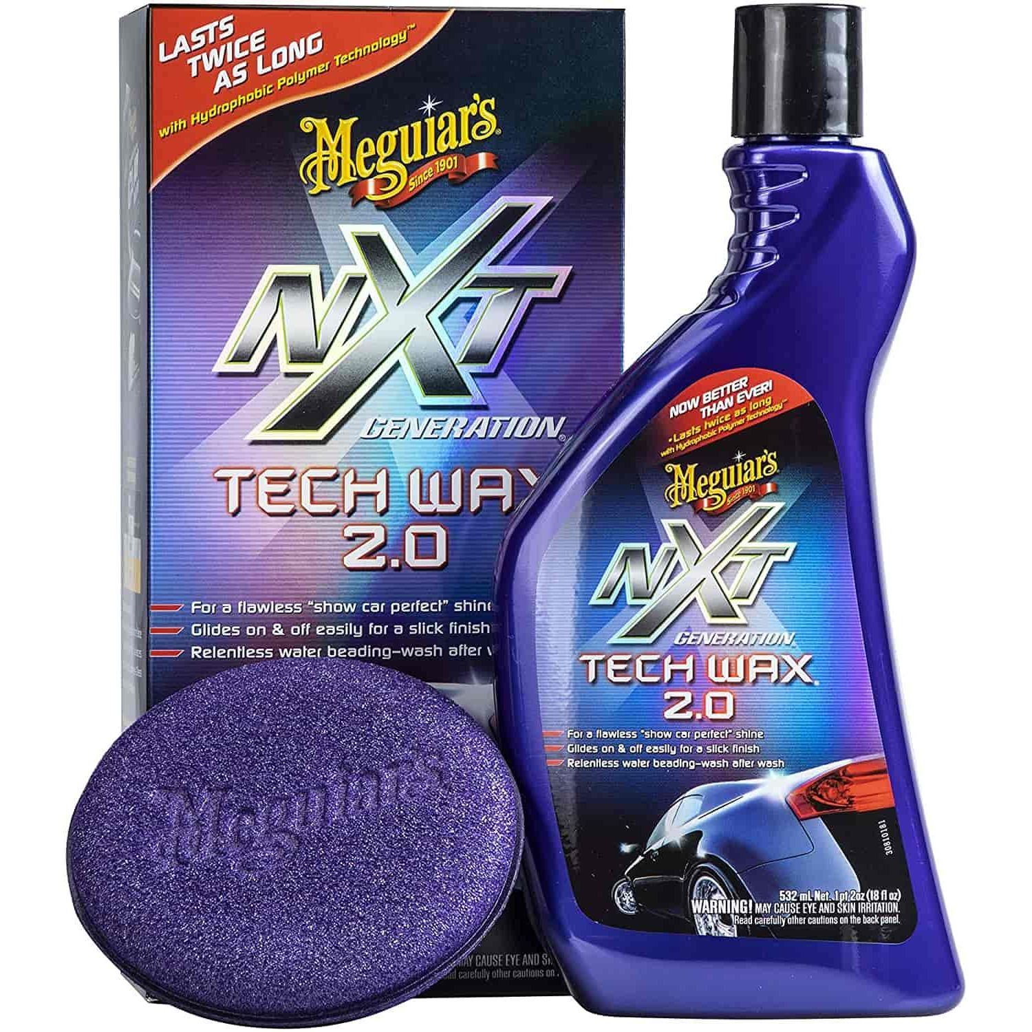 Meguiar's NXT Tech 2.0 Liquid Wax - Ceara Auto Lichida fotografia produsului