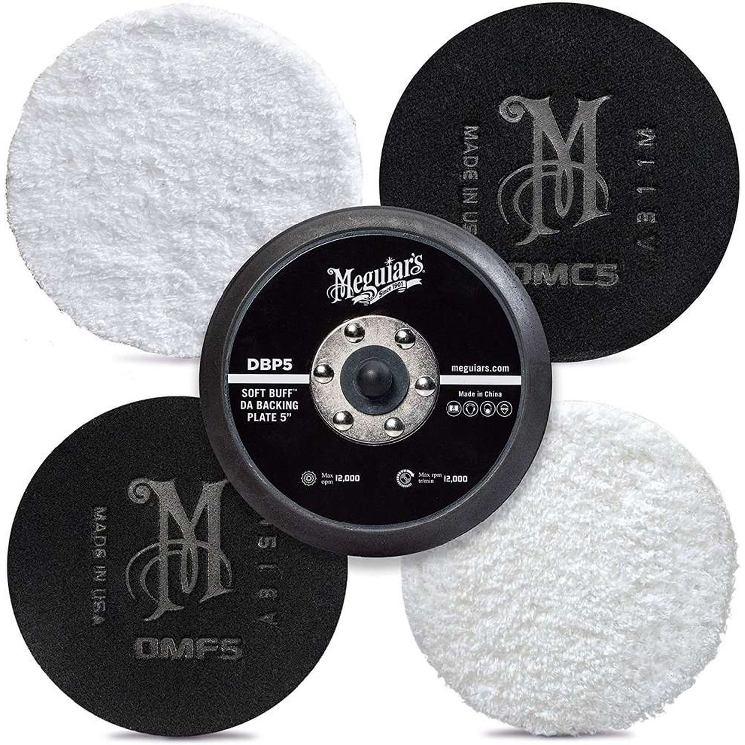 Set Polish Meguiar's DA Microfiber Correction System, 140mm fotografia produsului View 3 L