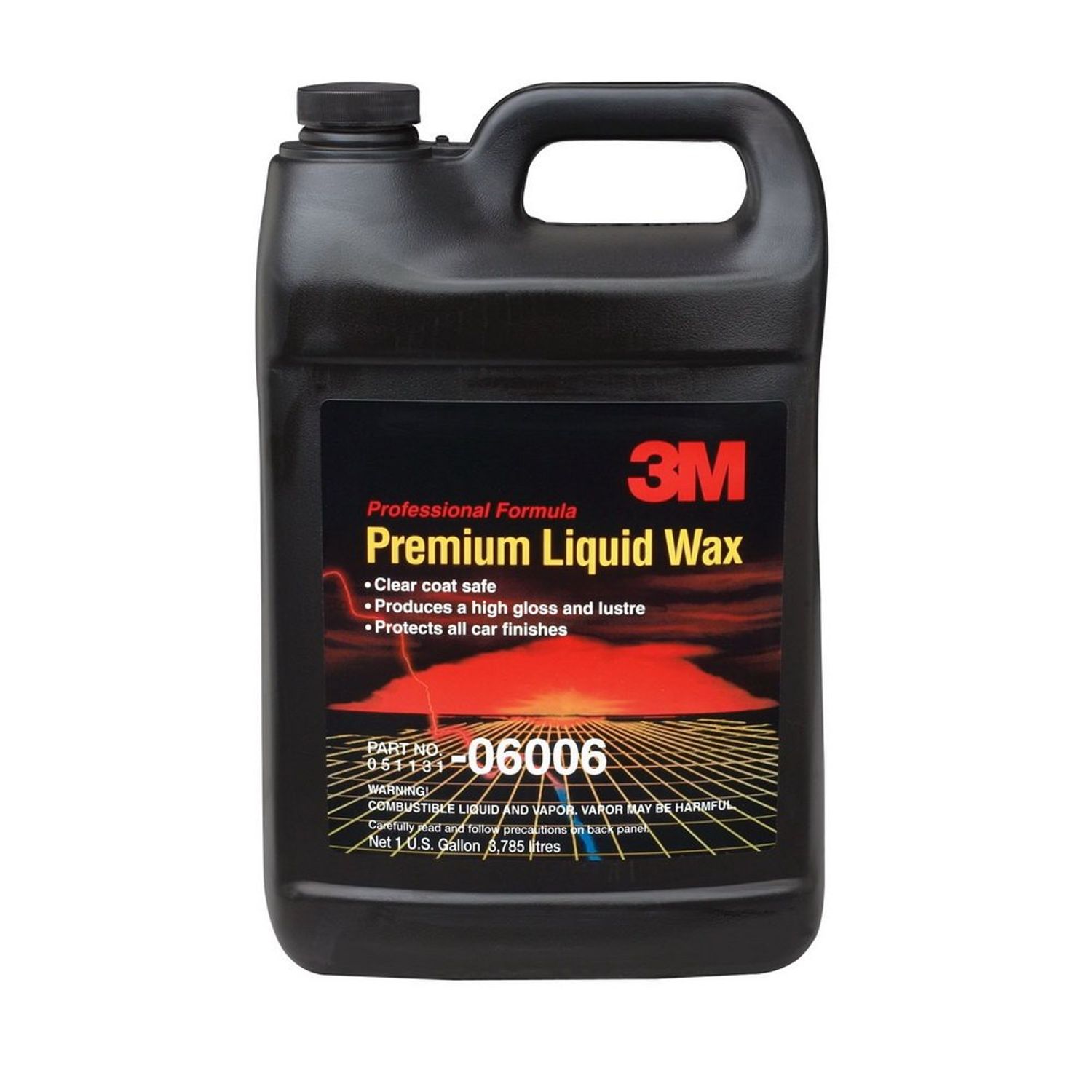 Ceara Lichida 3M Premium Liquid Wax, 3.78L fotografia produsului