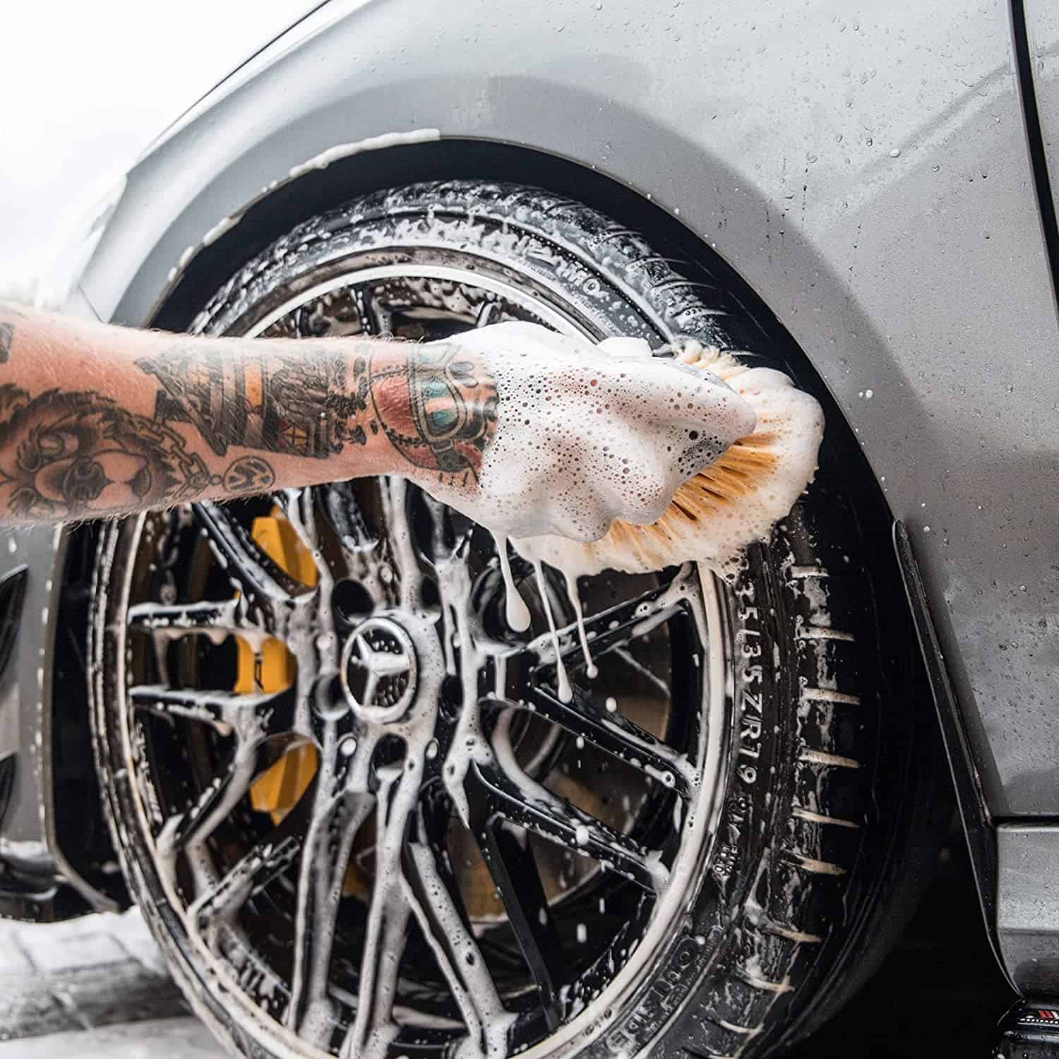 Meguiar's Versa-Angle Wheel Face Brush - Perie Curatare Jante fotografia produsului View 6 L