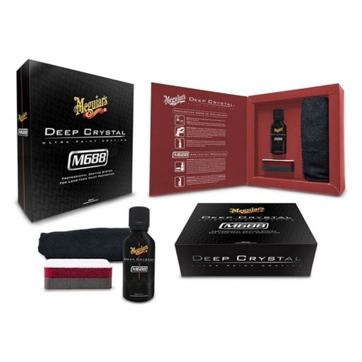 Protectie Ceramica Meguiar's Deep Crystal Coating M688, 60ml fotografia produsului View 2 L
