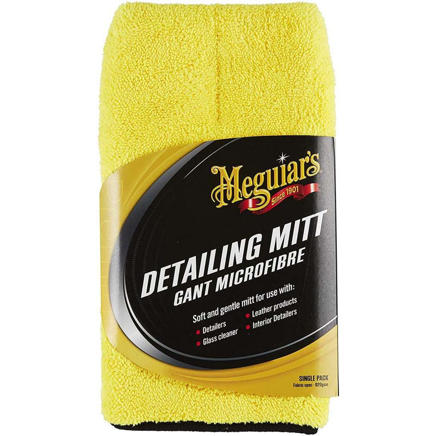 Manusa Microfibre Meguiar's Detailing Mitt Gant Microfibre fotografia produsului
