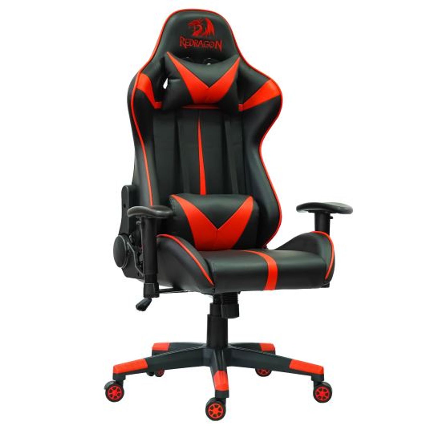 Scaun gaming Redragon Rampage negru cu rosu fotografia produsului
