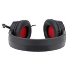 Casti gaming Redragon Themis negre iluminare rosie fotografia produsului View 5 S