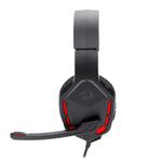 Casti gaming Redragon Themis negre iluminare rosie fotografia produsului View 2 S