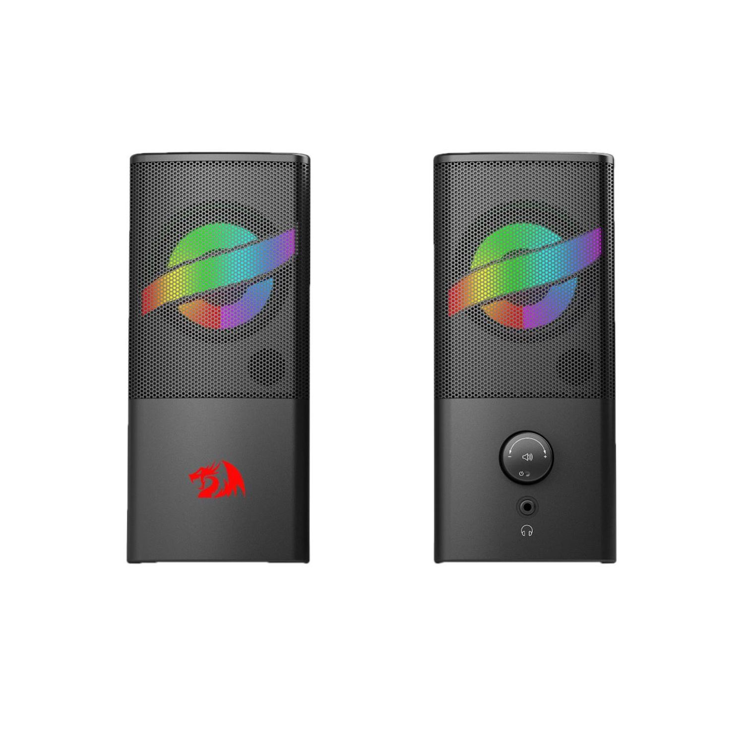 Boxe Redragon Air iluminare RGB negre fotografia produsului View 5 L