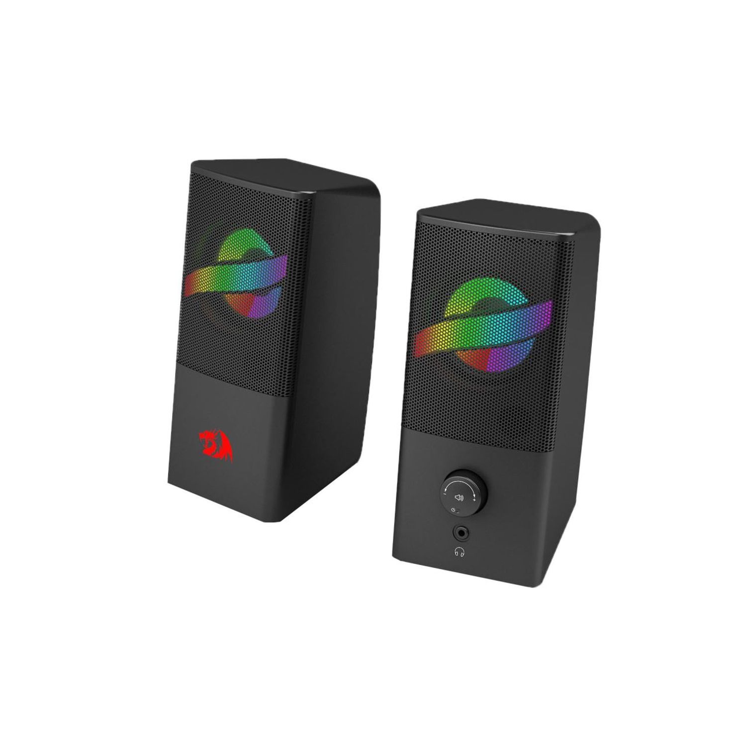 Boxe Redragon Air iluminare RGB negre fotografia produsului View 2 L