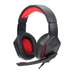 Casti gaming Redragon Themis negre iluminare rosie fotografia produsului View 3 S