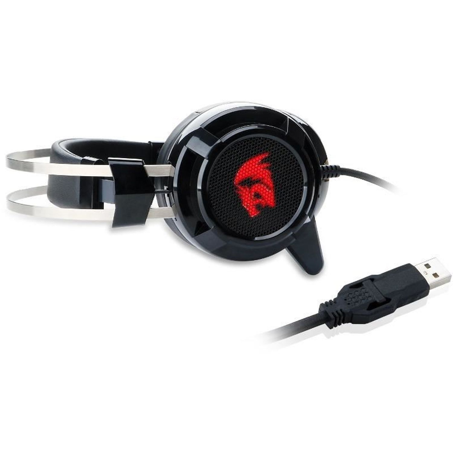 Casti Redragon Siren 2 negre cu stand Spectre fotografia produsului View 6 L