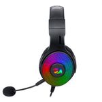 Casti gaming Redragon Pandora negre iluminare RGB fotografia produsului View 2 S