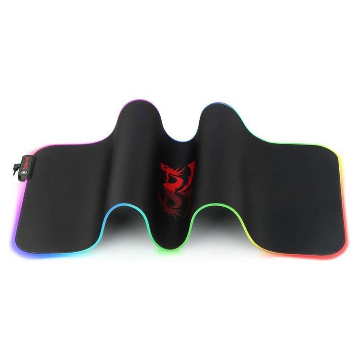 Mousepad gaming Redragon Neptune X iluminare RGB fotografia produsului