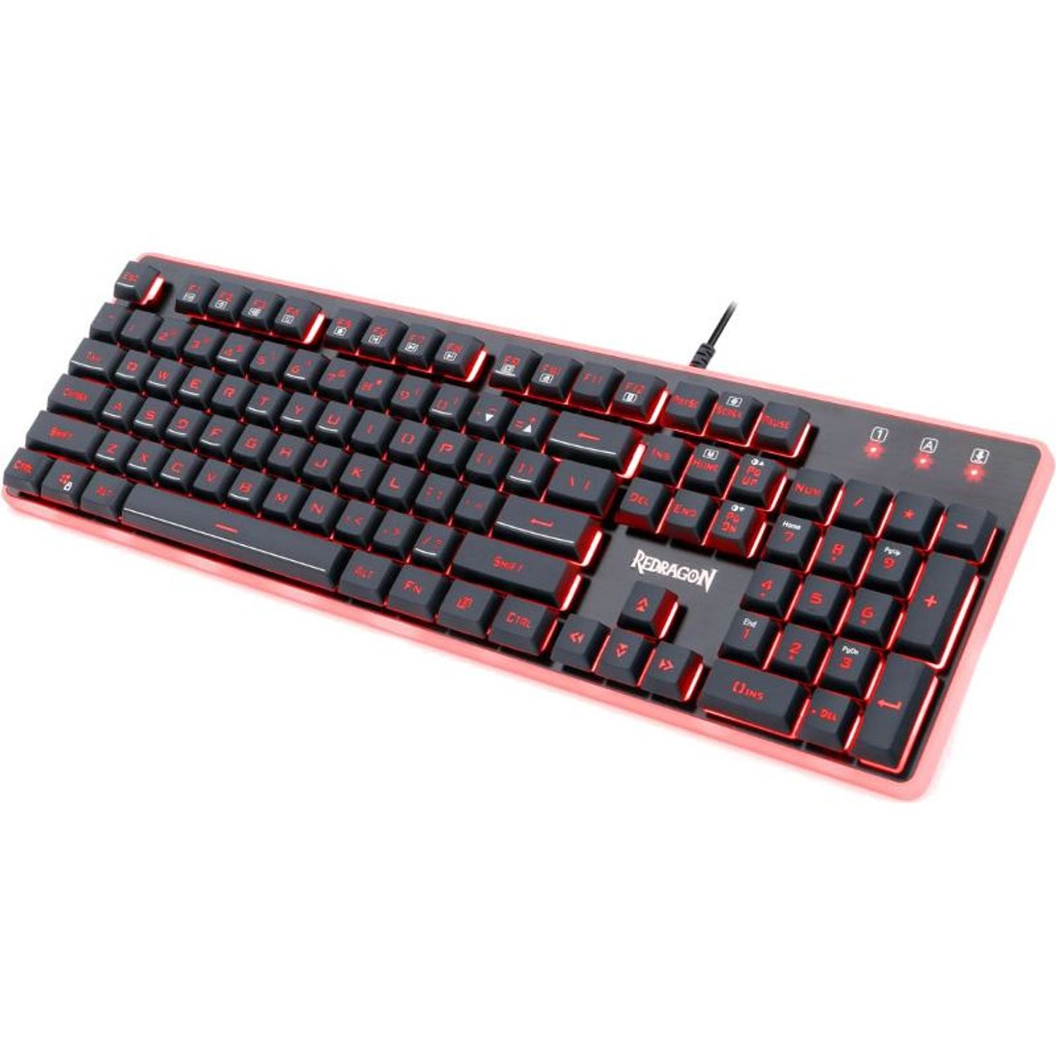 Tastatura gaming Redragon Dyaus 2 neagra iluminare RGB fotografia produsului View 4 L
