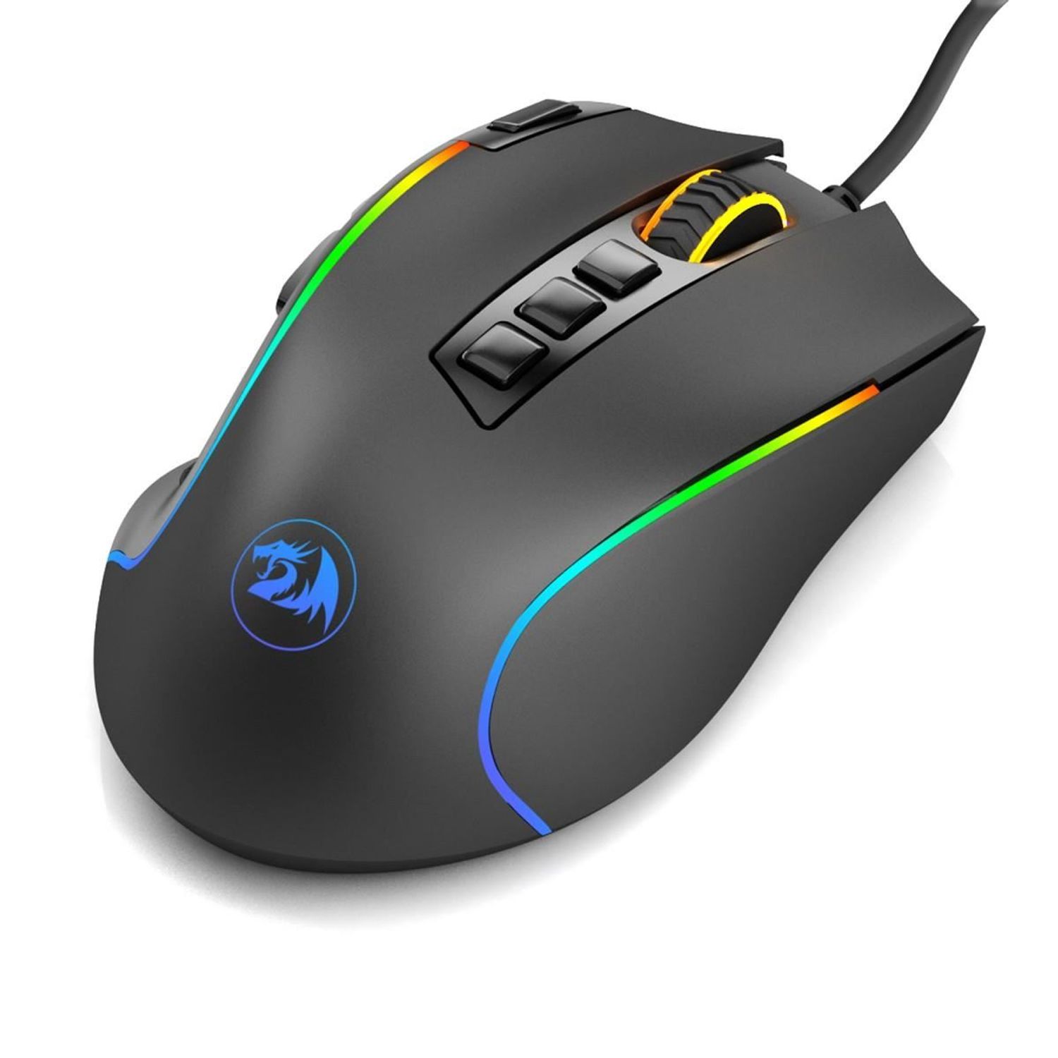 Mouse gaming Redragon Predator negru iluminare RGB fotografia produsului View 4 L