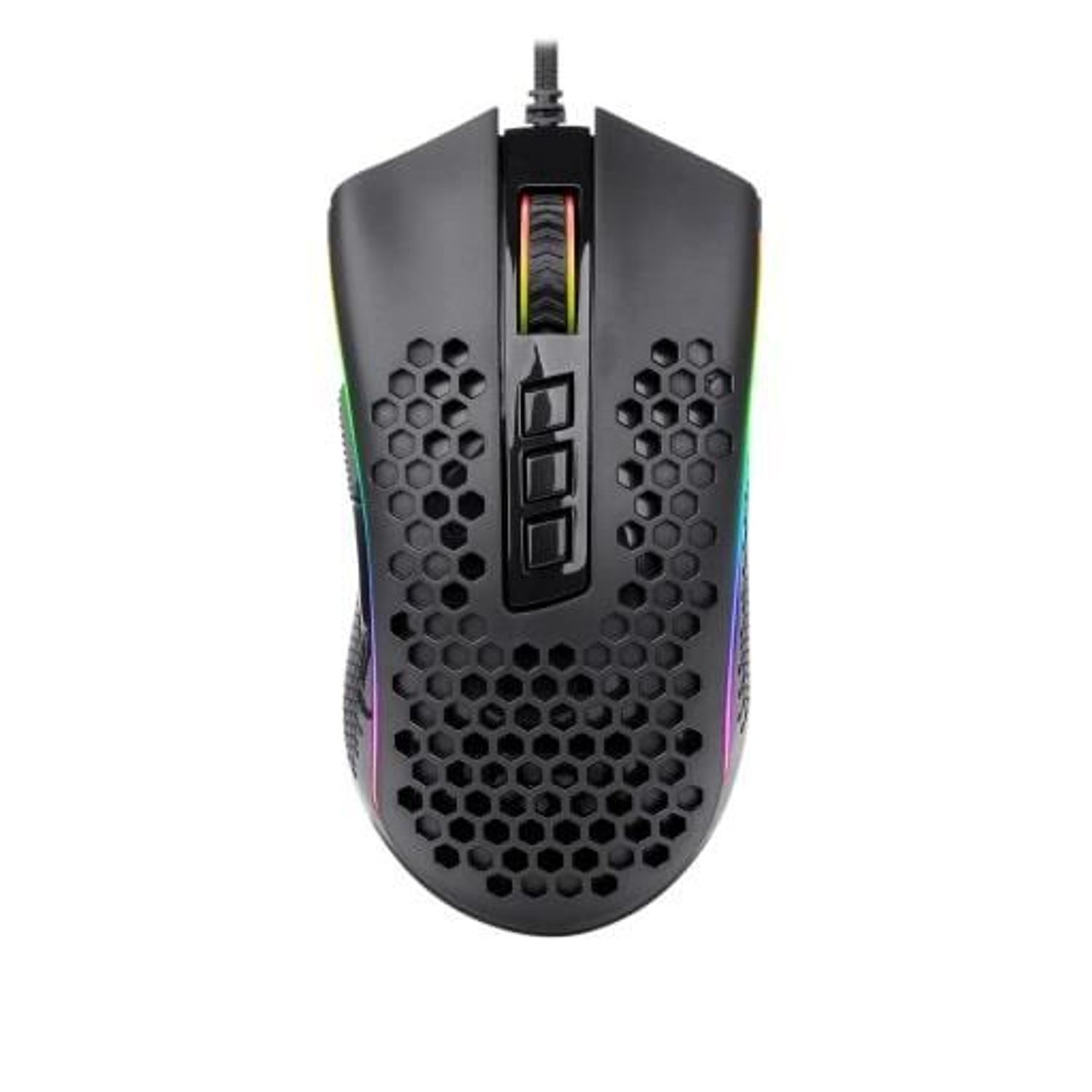 Mouse gaming Redragon Storm Elite iluminare RGB negru fotografia produsului View 2 L