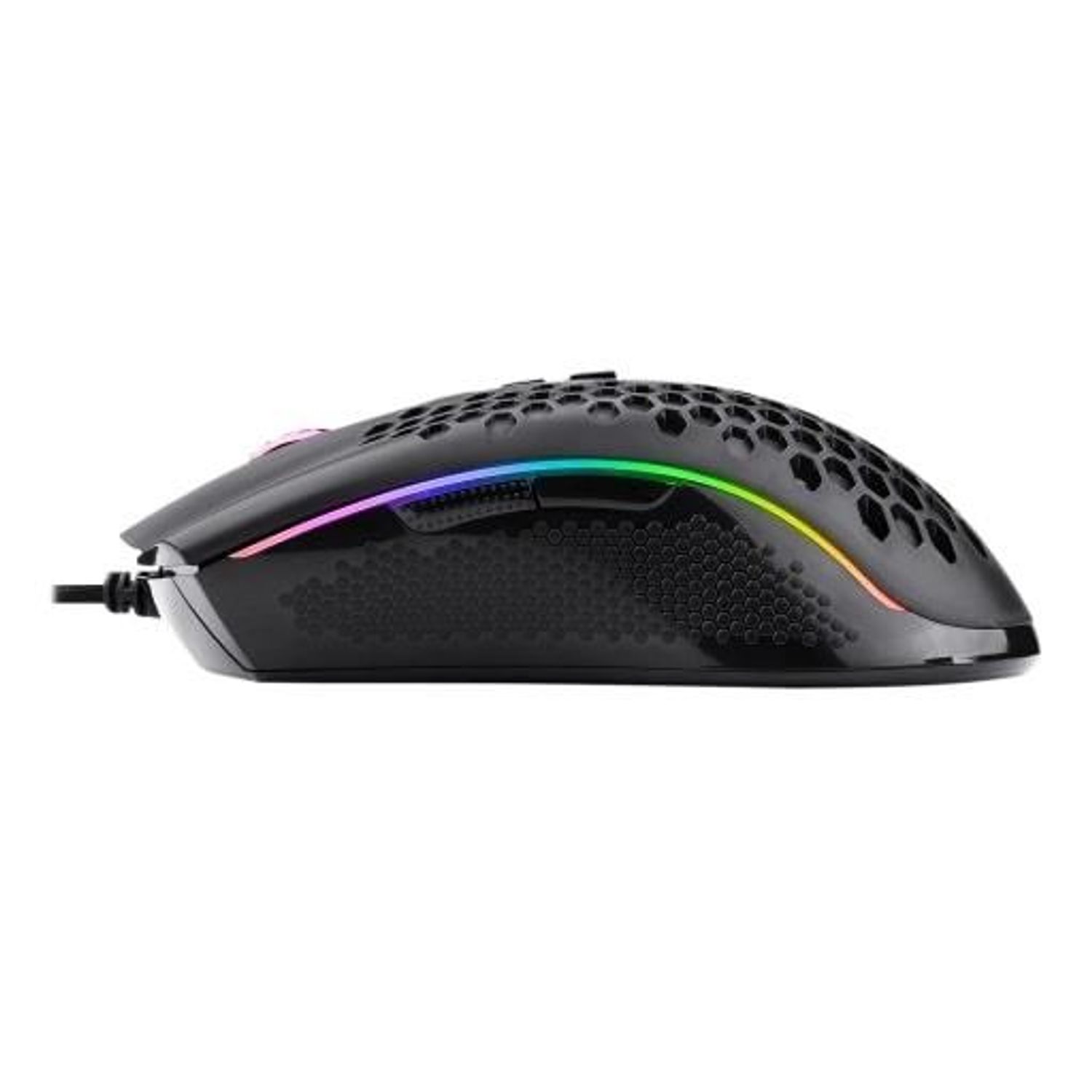 Mouse gaming Redragon Storm Elite iluminare RGB negru fotografia produsului View 5 L
