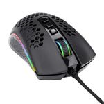 Mouse gaming Redragon Storm Elite iluminare RGB negru fotografia produsului