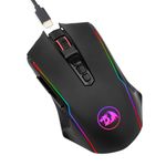 Mouse gaming wireless Redragon Ranger Lite negru iluminare RGB fotografia produsului View 5 S