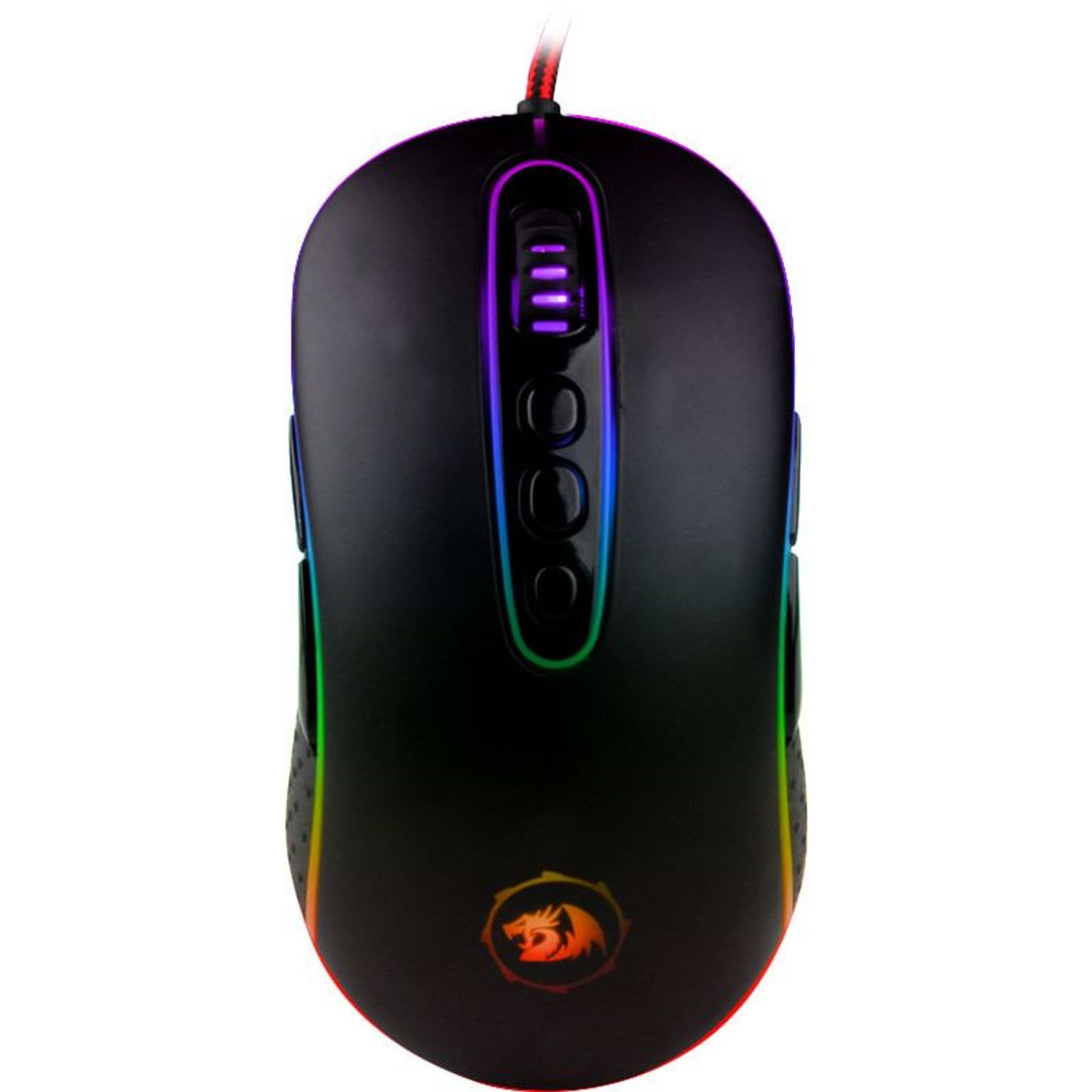 Mouse gaming Redragon Phoenix iluminare RGB negru fotografia produsului View 2 L